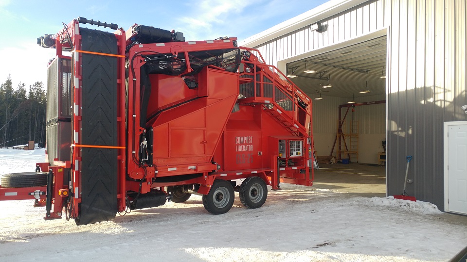 Transporting Compost Liberator