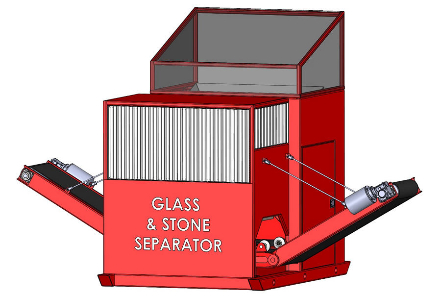 Glass And Stone Separator Design